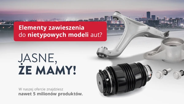 Elementy zawieszenia do nietypowych aut w ofercie Inter Cars