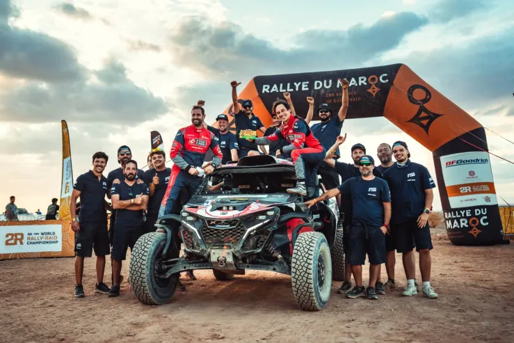 Maciej Oleksowicz na Rallye du Maroc 2025