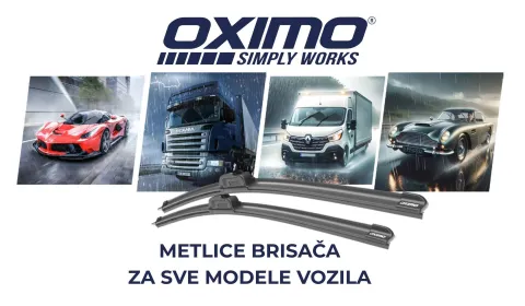Novo u ponudi - Oximo metlice brisača