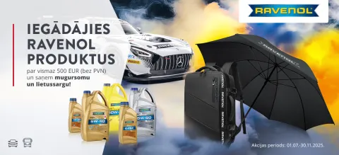 Ravenol produktu akcija