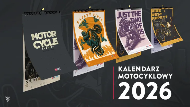 Kalendarz Motocyklowy 2026: Wizualny Manifest Wolności