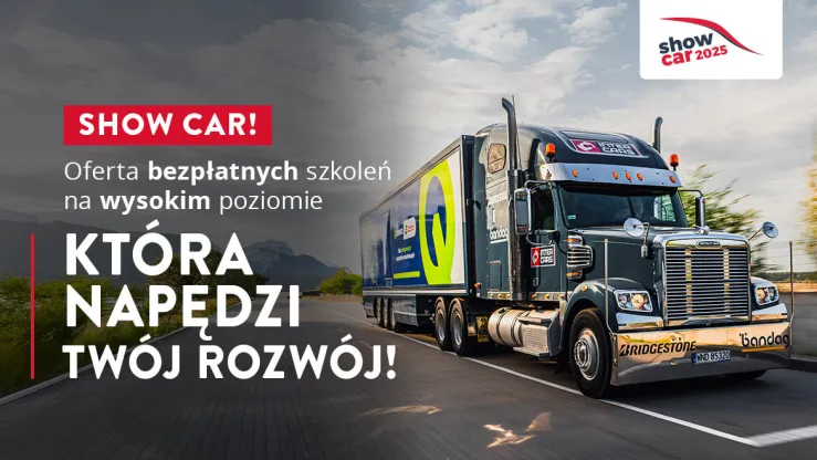 Szkolenia dla mechaników w mobilnym centrum Show Car