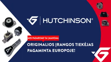 Hutchinson: OE kokybės