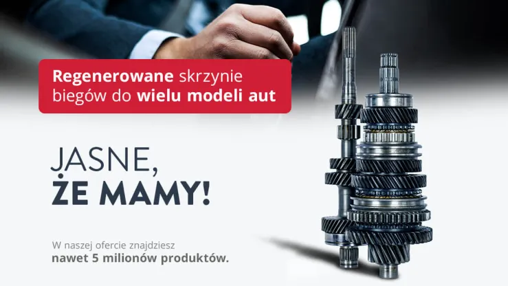 Regenerowane skrzynie biegów w Inter Cars