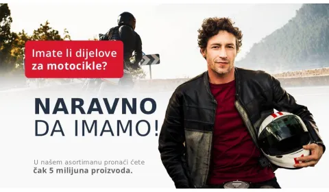 Dijelovi za motocikle? Naravno da imamo!