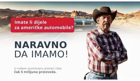 Naravno da imamo! Sveobuhvatan asortiman dijelova za američka vozila