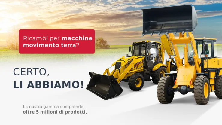 Ricambi per agro e movimento terra