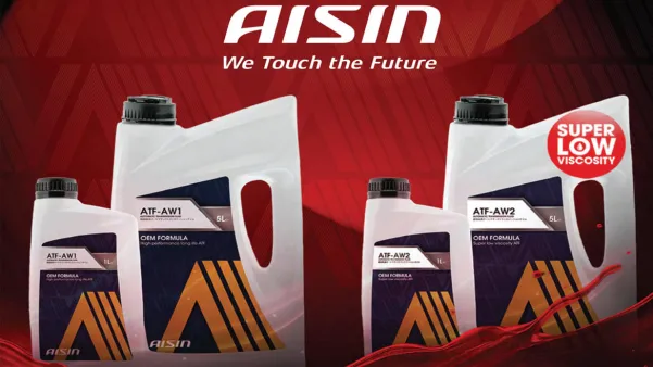 AISIN ATF-AW1 ir ATF-AW2 automobilių skysčiai su super žema klampumo savybe.