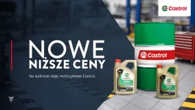 Nowe niższe ceny na wybrane oleje motocyklowe Castrol