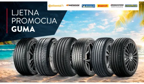 Velika promotivna ponuda - ljetne i cjelogodišnje gume (01.03.- 30.06.2026.)