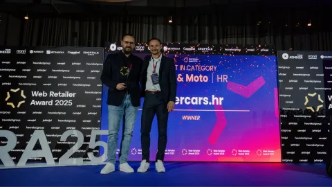 Web Retailer Award 2025: priznanje za Inter Cars web shop u kategoriji Auto & Moto