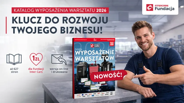 Odbierz nowy katalog wyposażenia warsztatu Inter Cars!