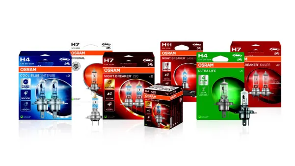 OSRAM automobilių šviesos šaltiniai