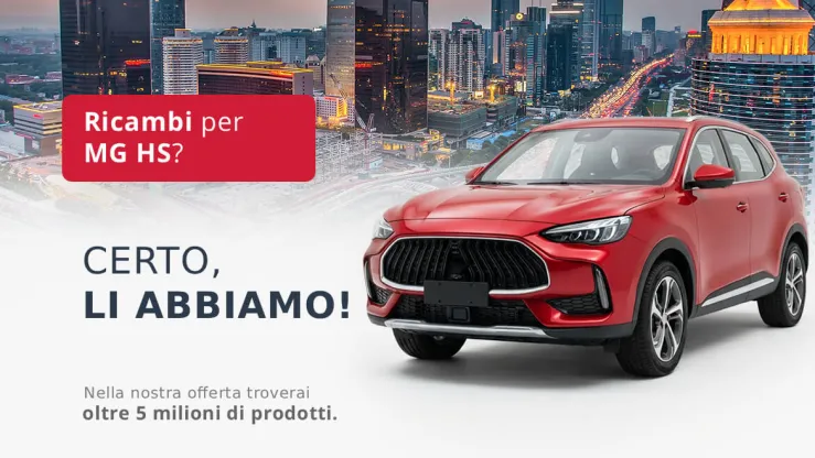 Nuovi codici per MG HS