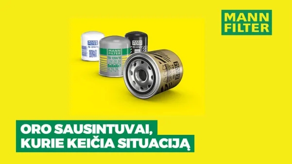 MANN-FILTER oro sausintuvai