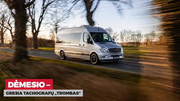 Dėmesio – gresia tachografų „trombas“: nauji reikalavimai nuo 2026 metų. Dėmesio – gresia tachografų „trombas“: nauji reikalavimai nuo 2026 metų