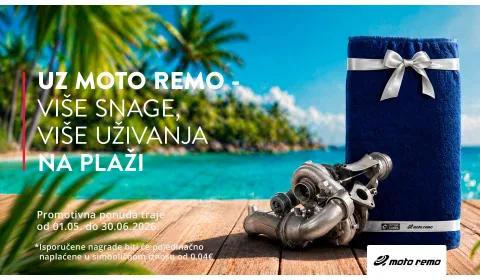 PKW Moto Remo promotivna ponuda turbopunjača (01.05.-30.06.2026.)