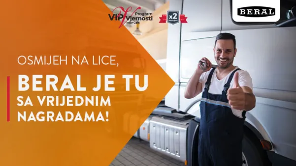 Vrijedne nagrade uz Beral