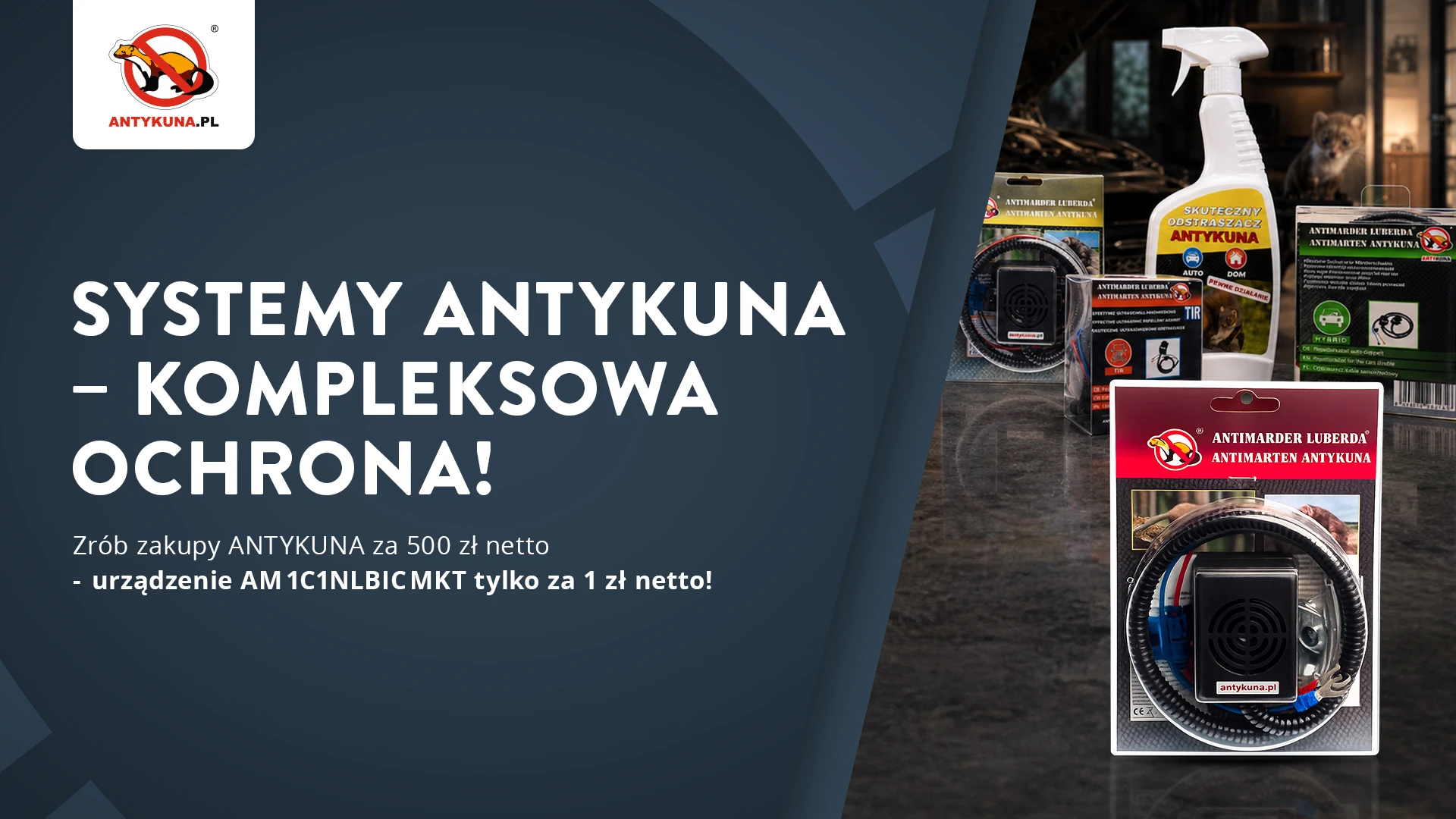 Chroń pojazd z Antykuna!