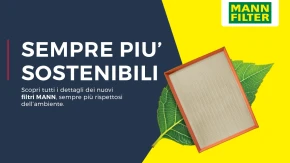 MANN filtri e novità