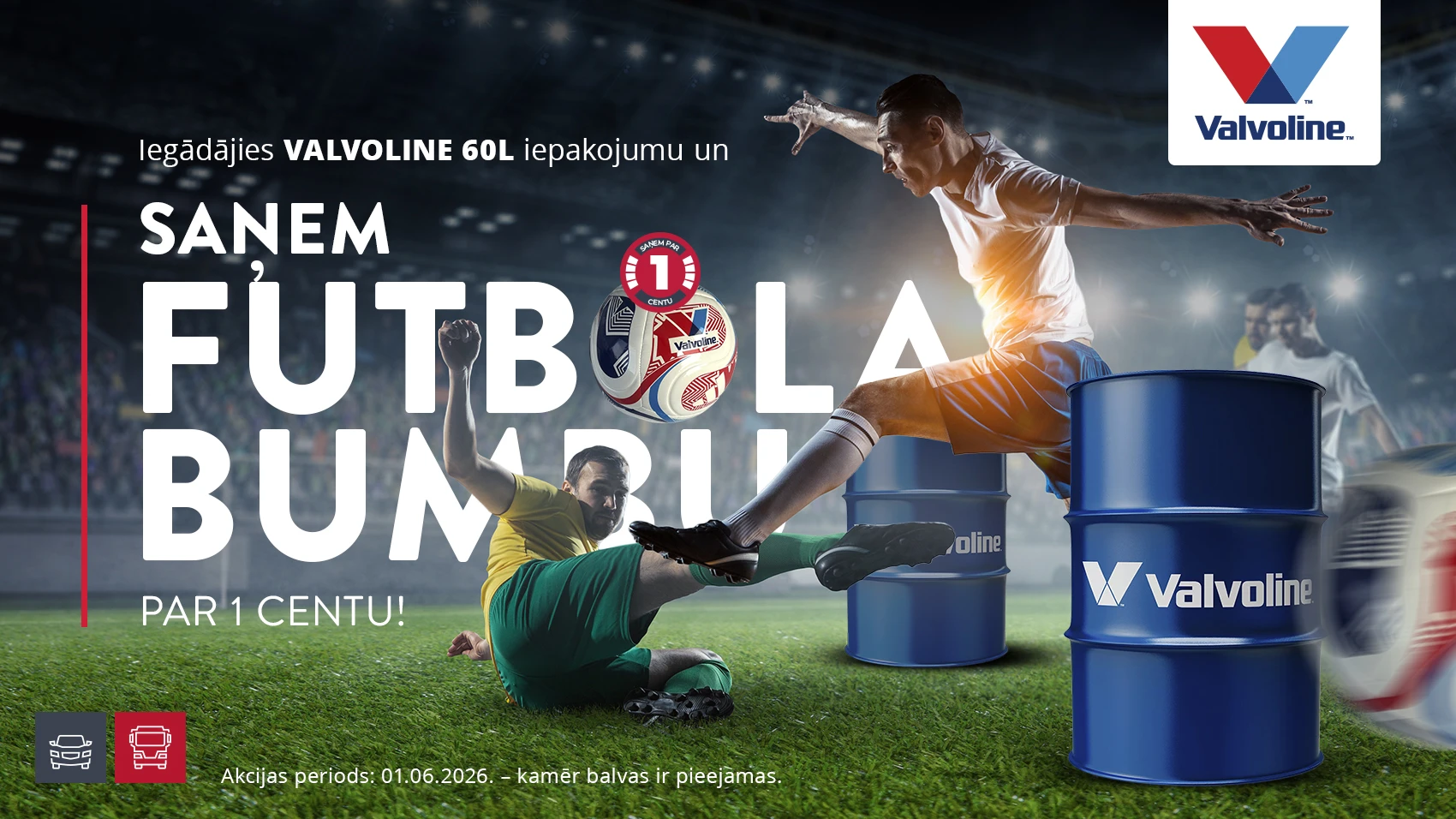 VALVOLINE 60L AKCIJA