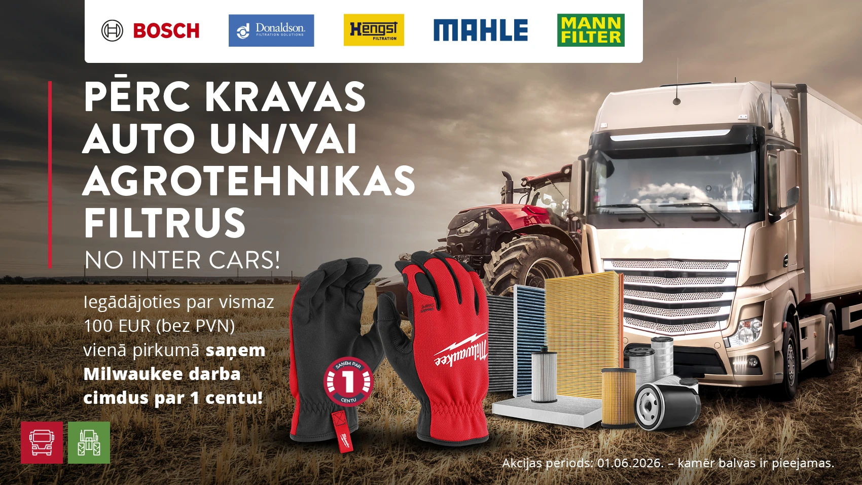 AGRO UN KRAVAS FILTRU AKCIJA