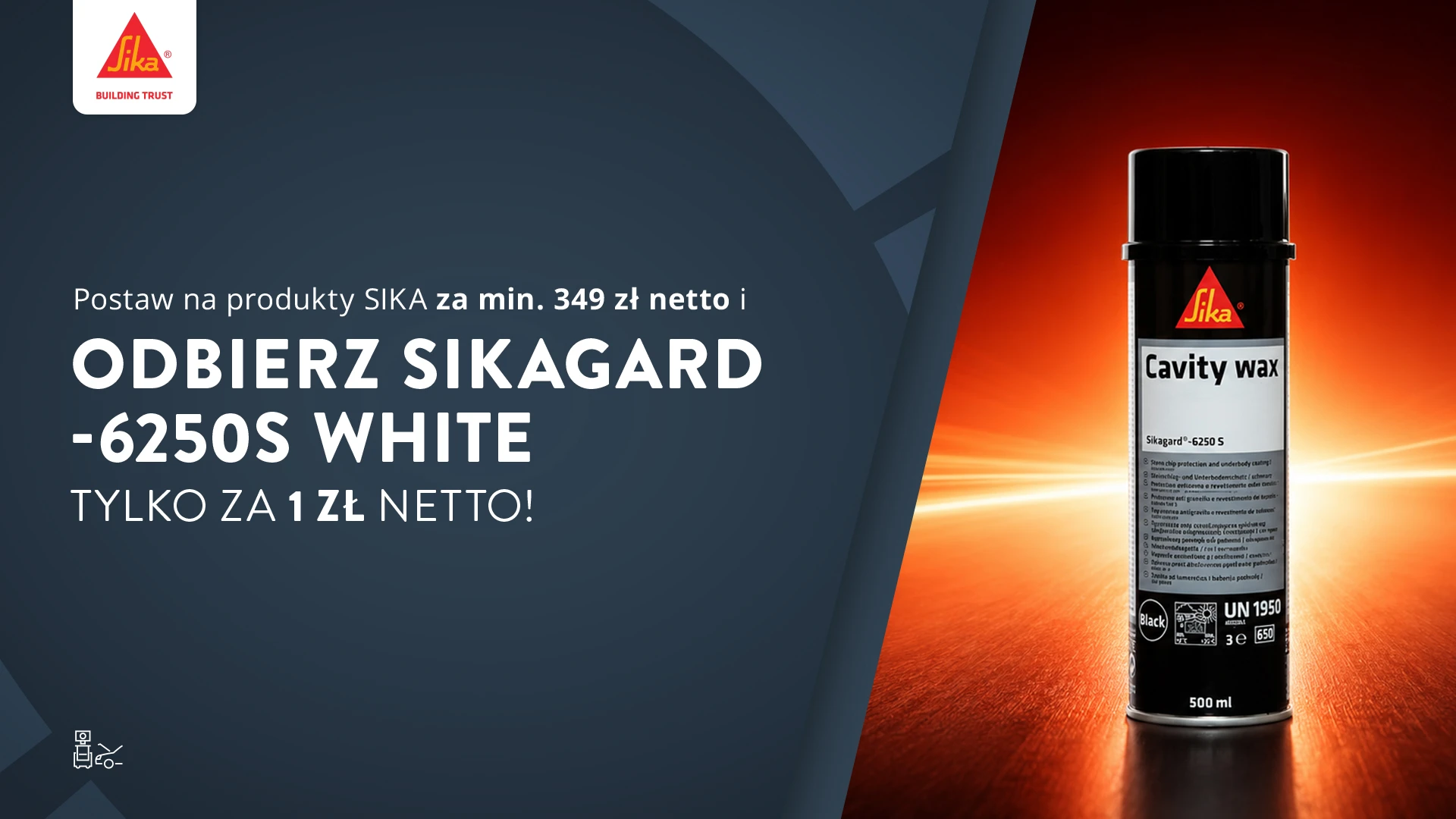 Postaw na produkty SIKA i odbierz SIKAGARD za 1 zł netto