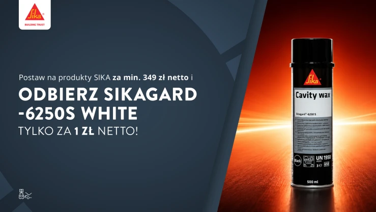 Postaw na produkty SIKA Postaw na produkty SIKA i odbierz SIKAGARD za 1 zł netto
