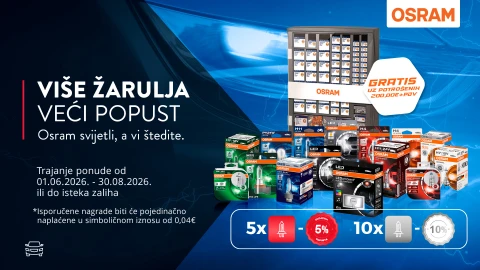 OSRAM akcijska ponuda (01.06.- 30.08.2026.)