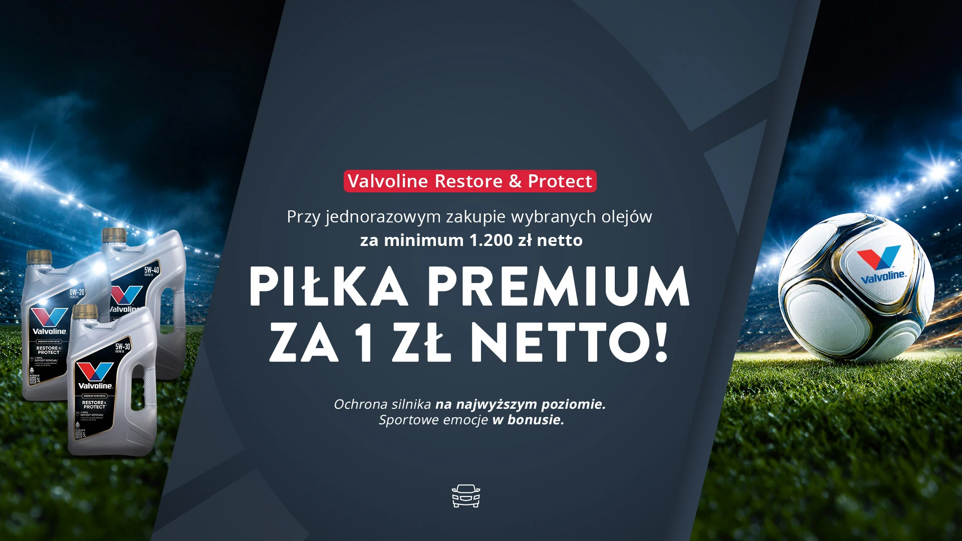 Graj o więcej z Valvoline RESTORE&PROTECT