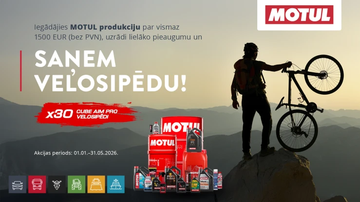 Motul akcijas uzvarētāji 2026