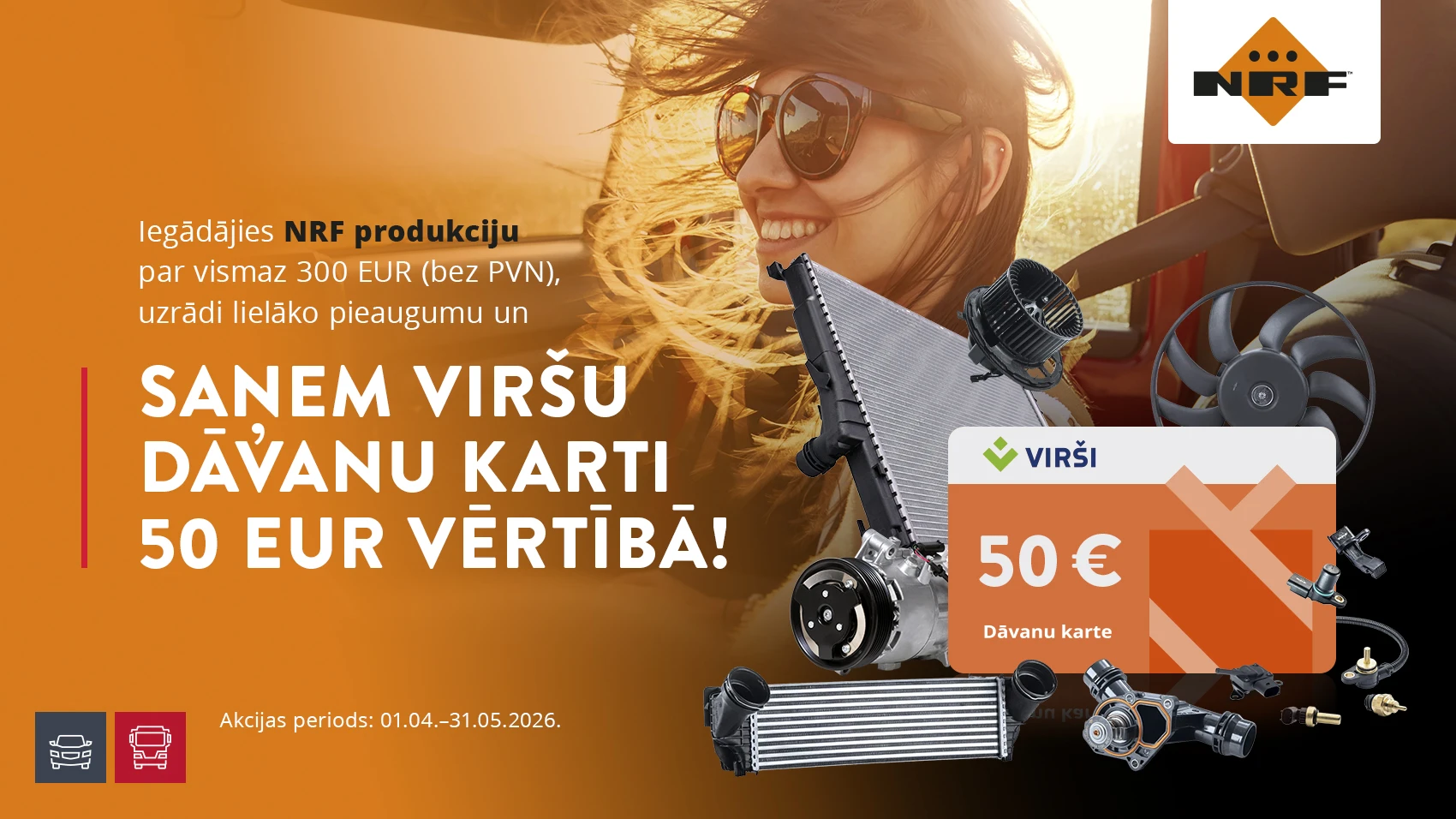 NRF akcijas uzvarētāji 2026