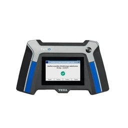 Narzędzie diagnostyczne TEKAX X-1 Narzędzie diagnostyczne TEKAX X-1 wyświetla na ekranie komunikat o pomyślnym połączeniu.
