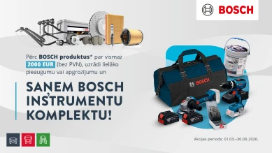 BOSCH akcija ir noslēgusies!