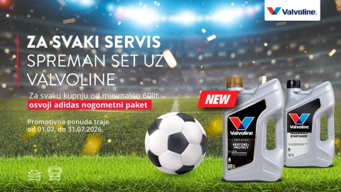 Valvoline promotivna ponuda (01.07.-31.07.2026.)