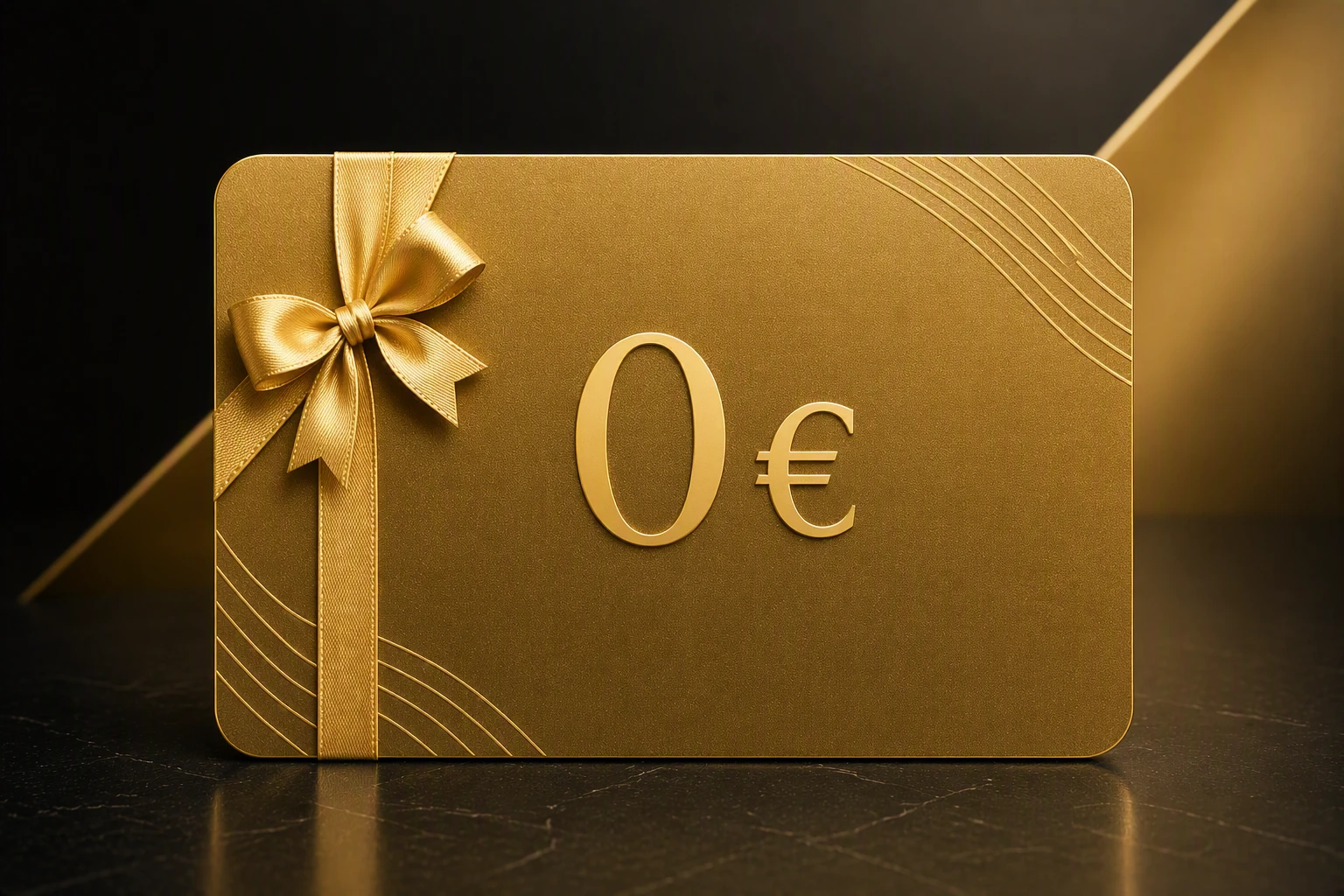 Gold 0 euro Garage Equipment - VIP Club Gold IC BG card