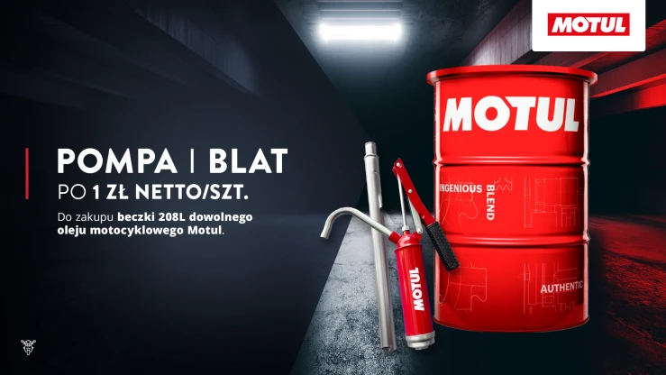 Pompa i blat po 1 zł netto/szt. Promocja w Inter Cars Motocykle - Pompa i blat po 1 zł netto/szt.