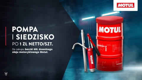 Promocja w Inter Cars Motocykle - Pompa i siedzisko po 1 zł netto/szt.