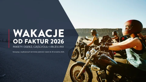 Promocja w Inter Cars Motocykle - Wakacje od faktur 2026