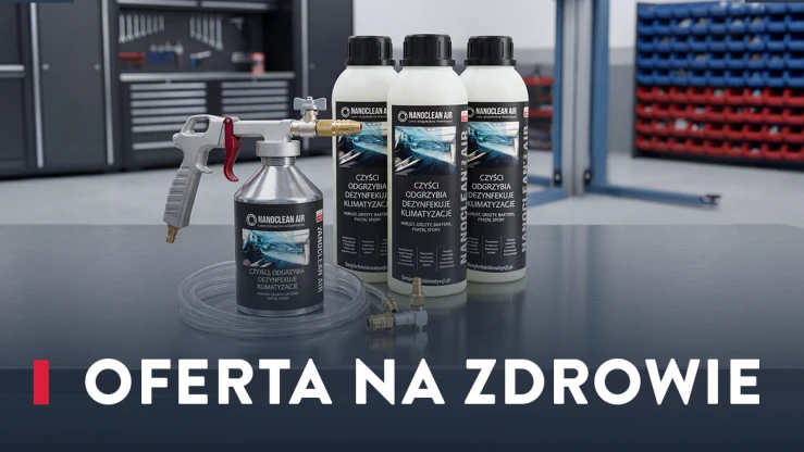 NanoCleaner - dezynfekcja klimatyzacji Oferta na zestaw do dezynfekcji klimatyzacji