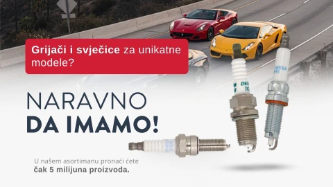 Svjećice i grijači za unikatne automobile? Naravno da ih imamo!