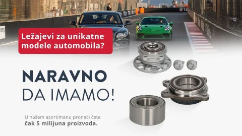 Ležajevi za najunikatnije modele automobila? Naravno da ih imamo!