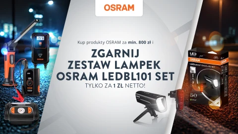 Kup produkty OSRAM i zgarnij zestaw lampek za 1 zł netto!