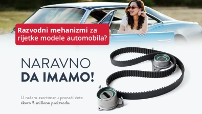 Razvodni mehanizmi za rijetke modele automobila Naravno da imamo