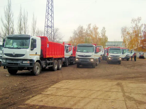 Renault Kerax wyposażone w pakiet „Extreme Cold”