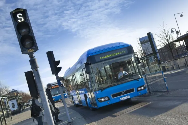 Autobus hybrydowy Volvo