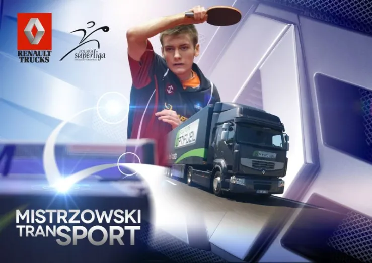 Tenis stołowy i Renault Truck Polska