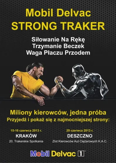 Mobil Delvac Strong Traker 2013