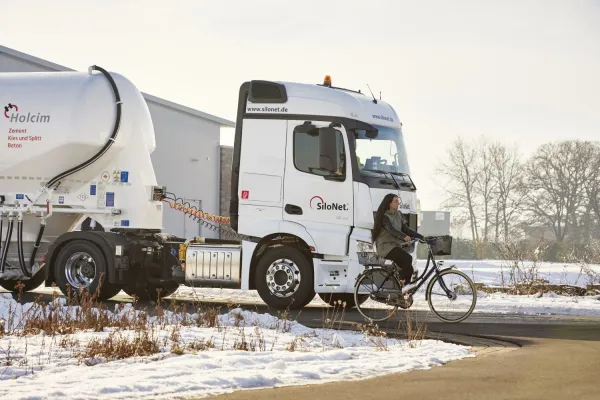 Mercedes-Benz Actros z systemem ABA 4