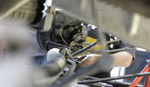 Szkolenie - montaż zawieszenia pneumatycznego AIRREX w VW CADDY